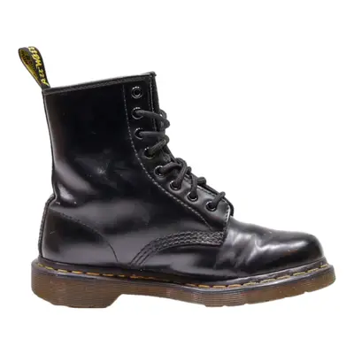 DR MARTENS 1460 Lace-Up Boots Black Leather Womens UK 4