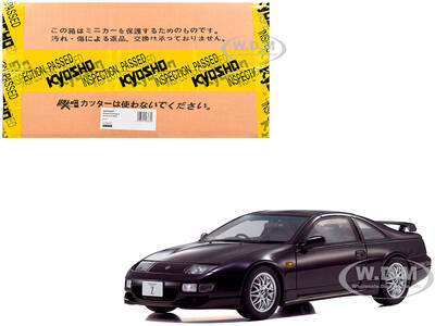 Nissan Fairlady Z (Z32) Version R 2by2 RHD (Right Hand Drive) Purple Metallic 1/18 Model Car by Kyosho