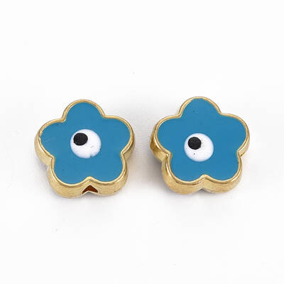 Rack Plating Alloy Enamel Beads