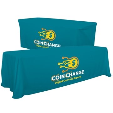 1 Promotional 6'/8' Convertible Table Throw (Full-Color Front ...