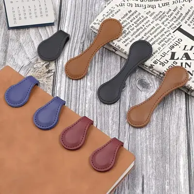 Magnetic Bookmark, 1/32pcs Portable Vintage Style Double Sided Strong Magnetic Book Clip, Bookmark for Indoor & Outdoor, Book...