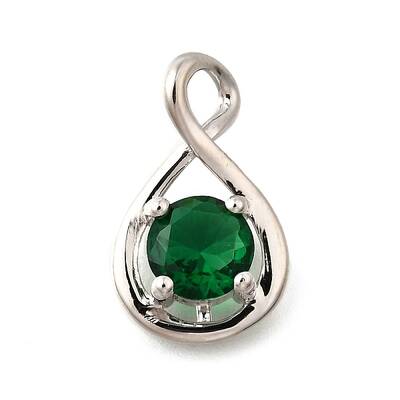 925 Sterling Silver Pave Cubic Zirconia Pendants