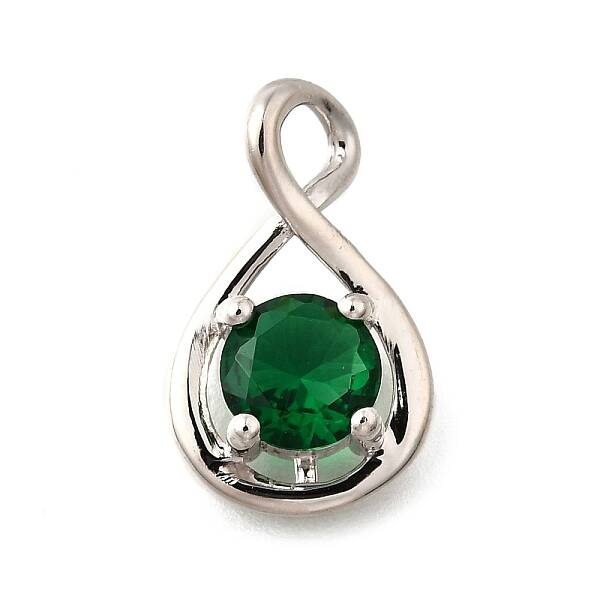 925 Sterling Silver Pave Cubic Zirconia Pendants