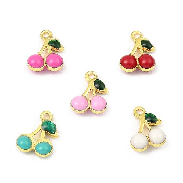 Brass Enamel Charms