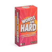 Words Are Hard - Party Games - Family Card Games - for Kids 8 and up - for Adults - Family Game Night - Travel Game - Laugh O...