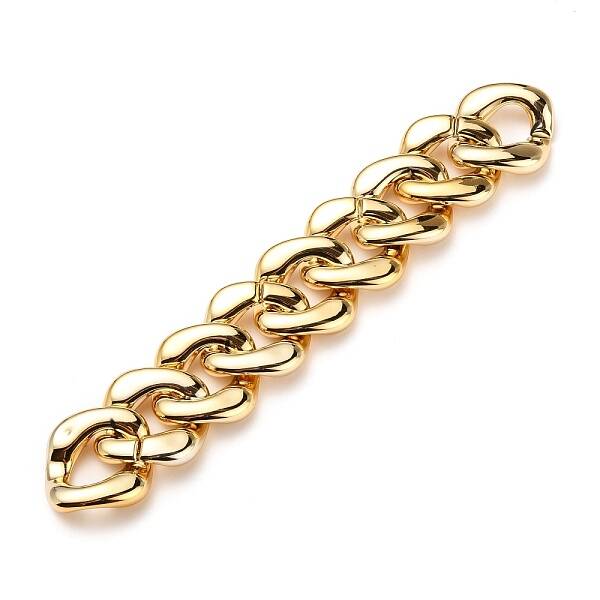 Handmade UV Plating Acrylic Curb Chains
