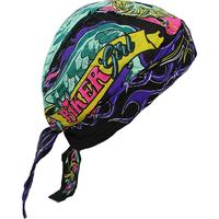 Danbanna Biker Girl Headwrap Doo Rag Skull Cap
