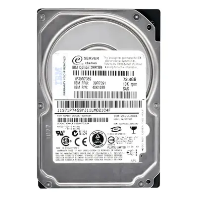 39R7389 IBM 73GB 3Gb/s SAS 10000 2.5-inch 16MB Hard Drive
