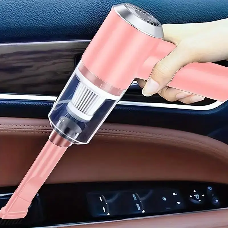 3000pa Handheld 2-in-1 Car Vacuum Cleaner, Rechargeable Vacuum Cleaner, Multipurpose Dust Cleaner For Car Home Office