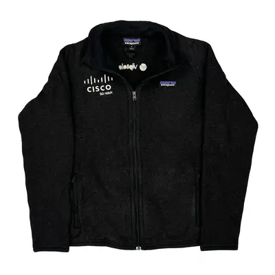 Patagonia Fleece Jacket - Small Black Polyester