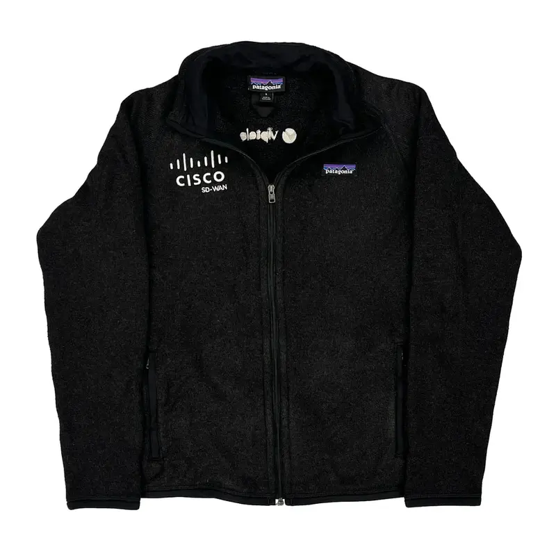 Patagonia Fleece Jacket - Small Black Polyester