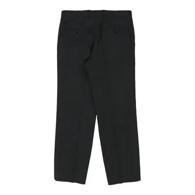 Hugo Boss Trousers - 32W 32L Navy Viscose