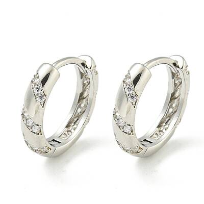 Brass Hoop Earrings