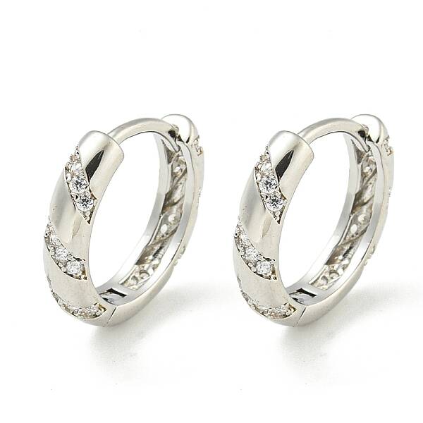 Brass Hoop Earrings