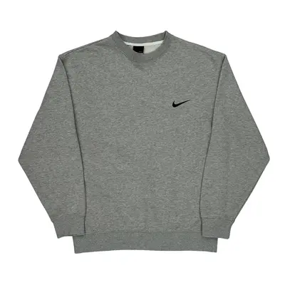 Nike Sweatshirt - XL Grey Cotton