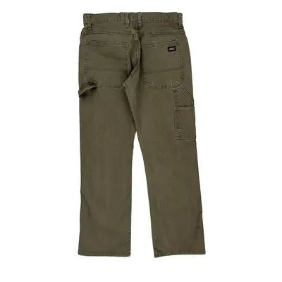 Dickies Carpenter Jeans - 32W 29L Khaki Cotton