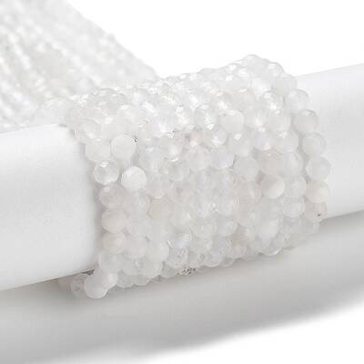 Natural Rainbow Moonstone Beads Strands