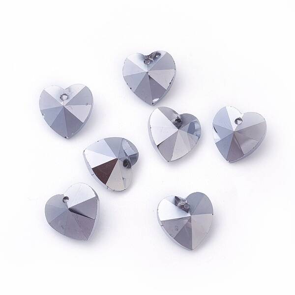 Romantic Valentines Ideas Glass Charms