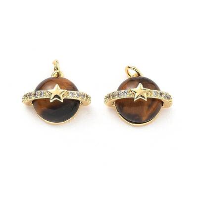 Natural Tiger Eye Pendants