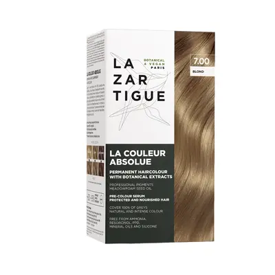 Lazartigue The Absolute Color Tintura permanente per capelli 7.00 Biondo 143 ml