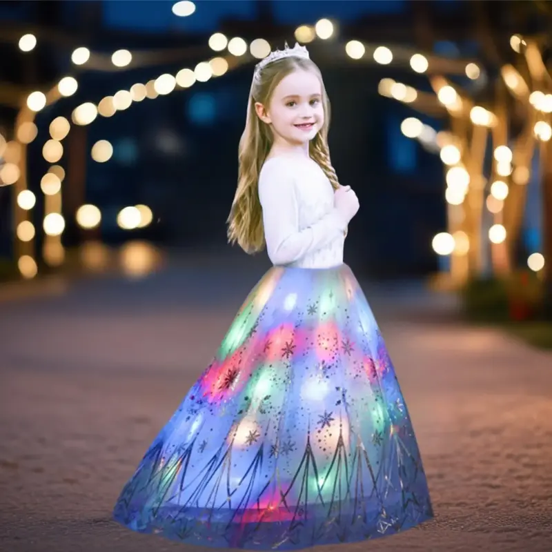 Fairy Princess Dress for Girls – Perfect Party Kids Costume for Halloween, Christmas & Carnivals Cosplay Tutu Festive