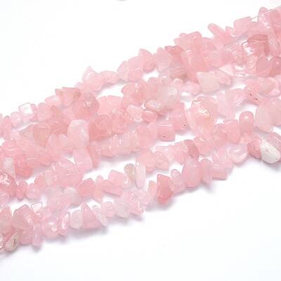 Natural Rose Quartz Beads Strands