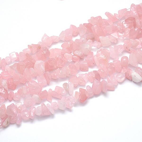 Natural Rose Quartz Beads Strands