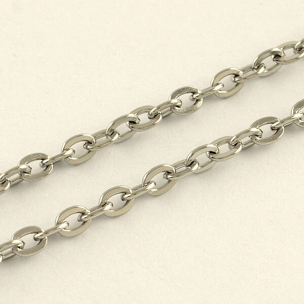 Tarnish Resistant 304 Stainless Steel Cable Chains