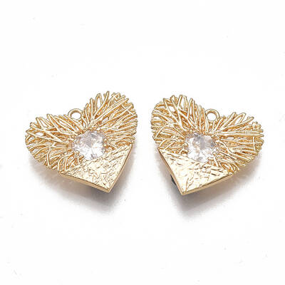 Brass Filigree Pendants