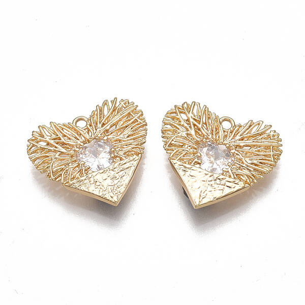 Brass Filigree Pendants