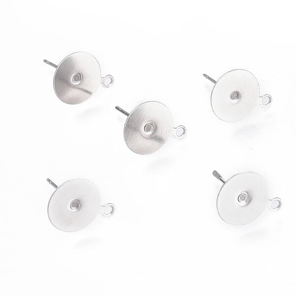 Tarnish Resistant 304 Stainless Steel Stud Earring Findings