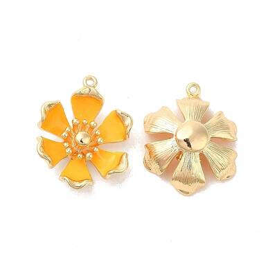 Brass Enamel Pendants