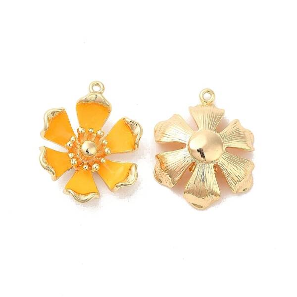 Brass Enamel Pendants