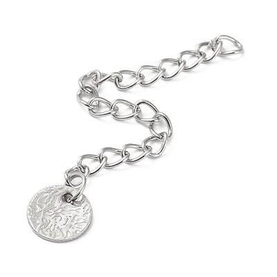 Tarnish Resistant 304 Stainless Steel Curb Chains Extender