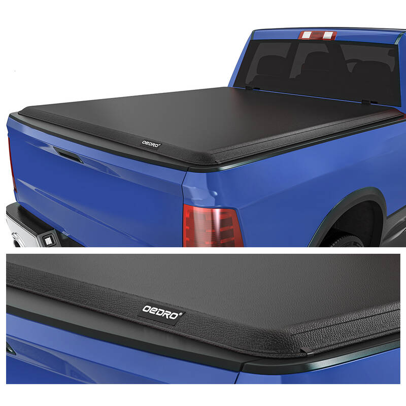 OEDRO 6.4ft Roll Up Tonneau Cover for 2002-2023 Dodge Ram 1500 Classic Only; 2003-2024 Dodge Ram 2500 3500