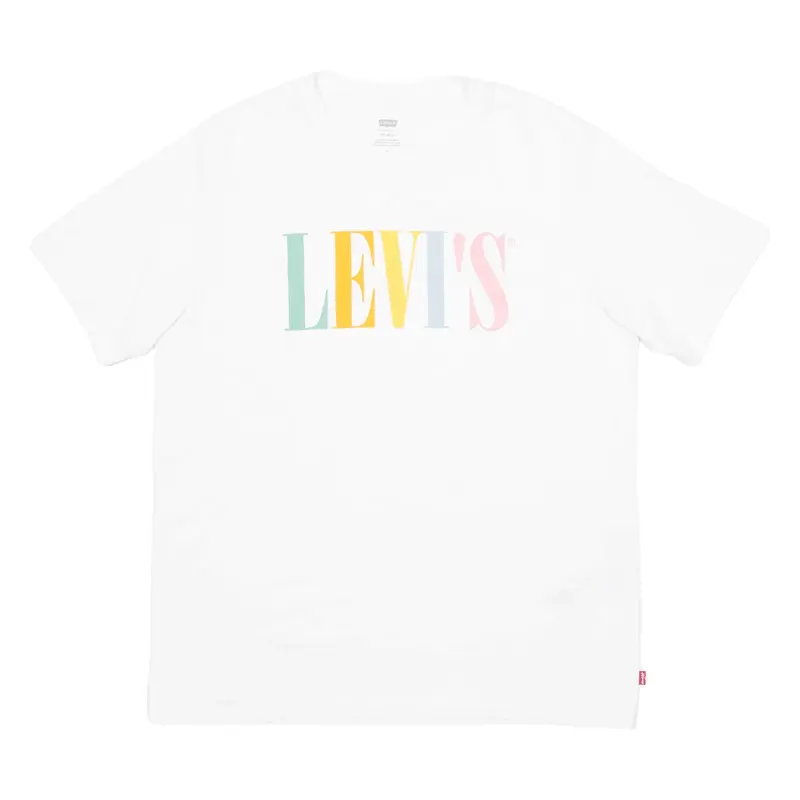 LEVI'S Mens T-Shirt White M