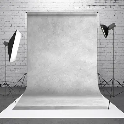 Soft Gray Abstract Photography Studio Backdrop - Aperturee