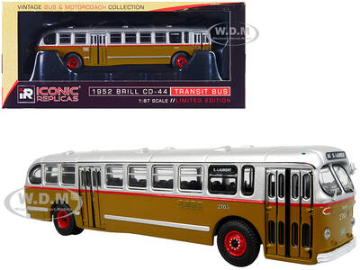 1952 CCF-Brill CD-44 Transit Bus STM (Societe de Transport de Montreal) S-Laurent Vintage Bus & Motorcoach Collection 1/87 (H...