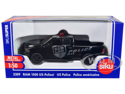 RAM 1500 Pickup Truck Police Black \