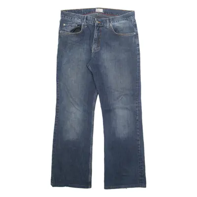 TOMMY HILFIGER Mens Jeans Blue Regular Bootcut W34 L32
