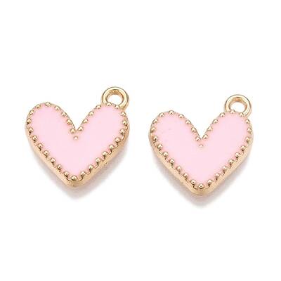Rack Plating Alloy Enamel Charms