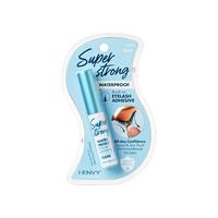 I-Envy Super Strong Hold Eyelash Adhesive Waterproof, Long-Lasting Strip Lash Glue, Natural Allergy & Latex Free with Brush A...