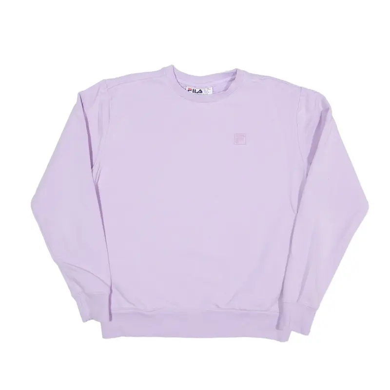 FILA Sweatshirt Purple Mens S