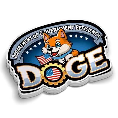 D.O.G.E. - Hard Hat Decal