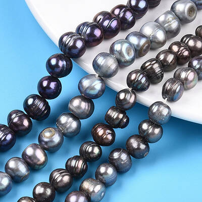 Natural Cultured Freshwater Pearl Beads Strands
