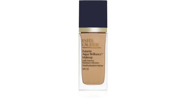 Estée Lauder Futurist Aqua Brilliance™ Makeup SPF 20 Hydrating Foundation Color 1W0 Warm Porcelain 30 ml