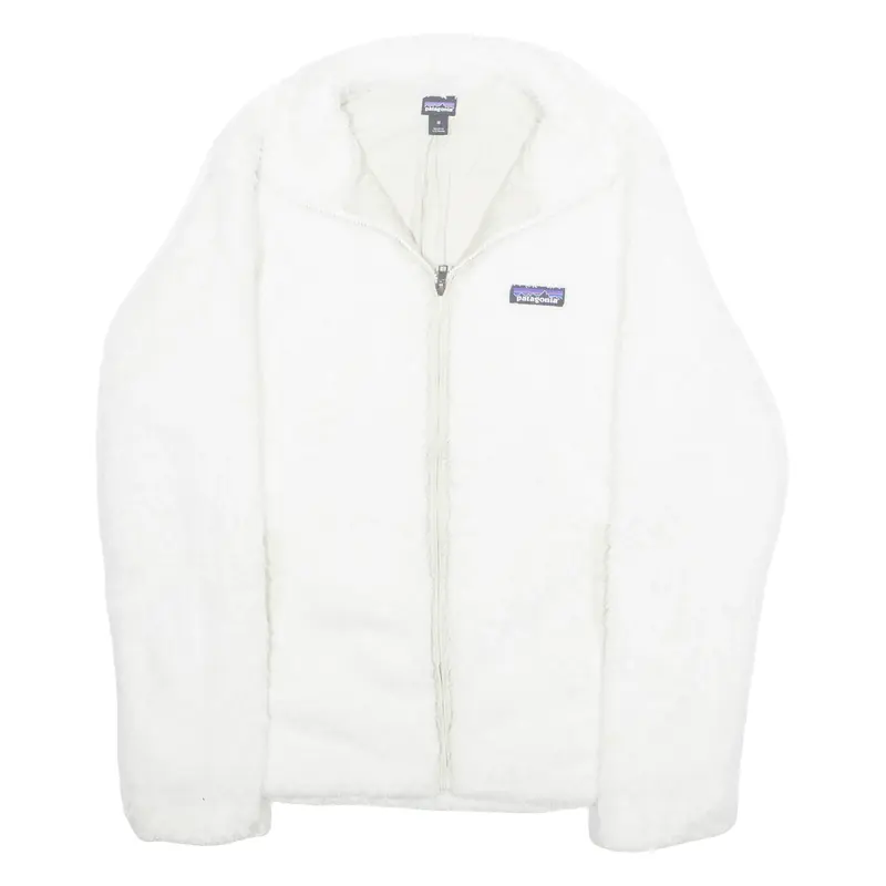 PATAGONIA Womens Fleece Jacket White M