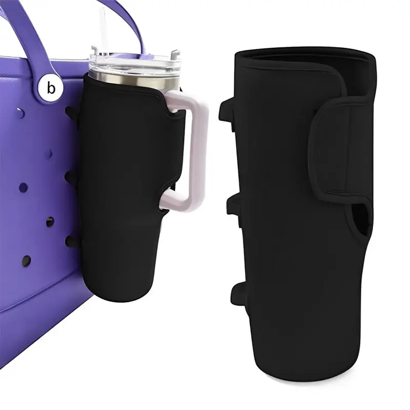 40oz Water Bottle Holder without Cup, 1 Count Reusable Tumbler Cup Holder for Bag, Drinkware Accessories Cup Holder Attachmen...