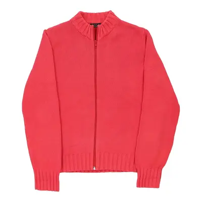 Fred Perry Zip Up - Large Pink Cotton