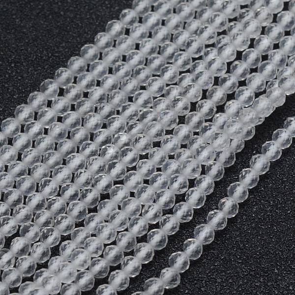 Natural Quartz Crystal Beads Strands